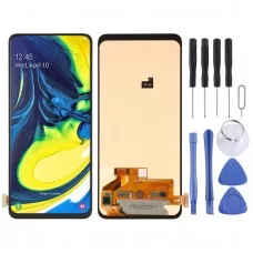OLED LCD -näyttö Samsung Galaxy A80 SM-A805: lle digitoijakokoonpanolla (6,39 tuumaa)